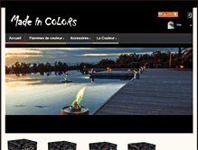 Tablet Screenshot of madeincolors.com